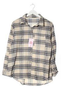 Shein Koszula w kratę Damski, Rozmiar 42, czarny