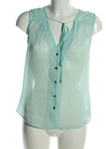 Véro Moda Vero Moda Transparentna bluzka Damski, Rozmiar 38, turkusowy