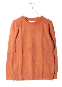 Amazon Essentials Sweter z dzianiny Damski, Rozmiar 40, jasny pomarańczowy