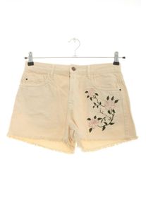 Zara Jeansowe szorty Damski, Rozmiar 38, w kolorze białej wełny, Bawełna