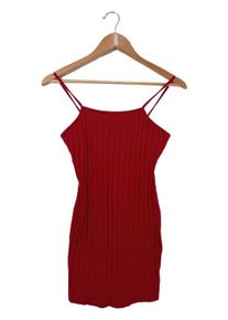 Shein Sukienka na ramiączkach Damski, Rozmiar 36, czerwony, Bawełna