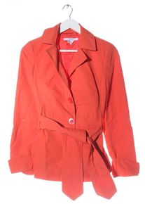 Zara Basic Krótki płaszcz Damski, Rozmiar 38, czerwony