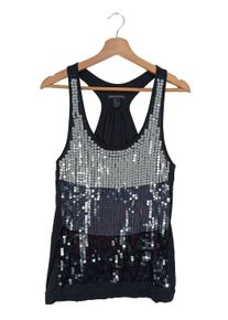MNG Casual Sportswear Top na ramiączkach Damski, Rozmiar 40, czarny