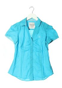 Esprit Koszulowa bluzka Damski, Rozmiar 34, niebieski, Bawełna