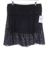 Juicy Couture Koronkowa spódnica Damski, Rozmiar 38, ciemnoniebieski, Bawełna