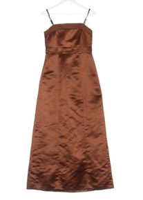 H&M H&M Suknia wieczorowa Damski, Rozmiar 38, brąz, Poliester