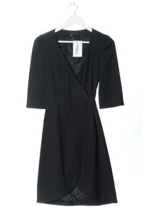 Sisley Kopertowa sukienka Damski, Rozmiar 34, czarny