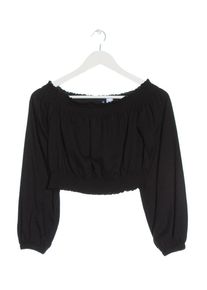 H&M H&M Top o skróconym kroju Damski, Rozmiar 36, czarny