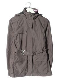 Jack Wolfskin Kurtka przeciwdeszczowa Damski, Rozmiar 36, jasnoszary, Poliamid