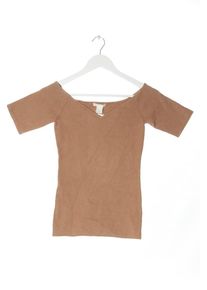H&M H&M Sweter z dekoltem w kształcie litery V Damski, Rozmiar 34, beżowy
