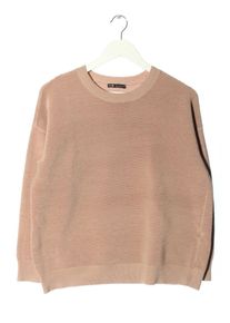 oodji ultra Sweter z okrągłym dekoltem Damski, Rozmiar 36, beżowy