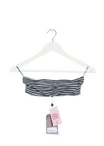 Tom Tailor Denim Top z dekoltem typu bandeau Damski, Rozmiar 36, jasnoszary