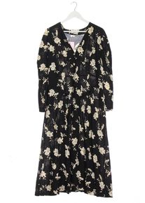 Alba Moda Sukienka midi Damski, Rozmiar 46, czarny, Wiskoza