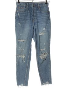 H&M Divided Spodnie typu boyfriend Damski, Rozmiar 36, niebieski, Bawełna