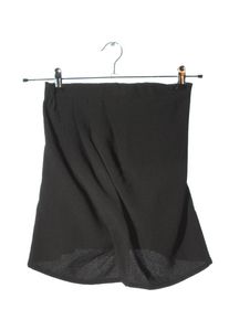 Stefanel Top z dekoltem typu bandeau Damski, Rozmiar 32, czarny