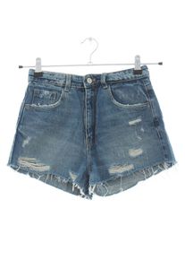 Zara Jeansowe szorty Damski, Rozmiar 34, niebieski, Bawełna