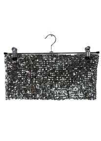 Riani Top z dekoltem typu bandeau Damski, Rozmiar 40, srebrny, Poliester