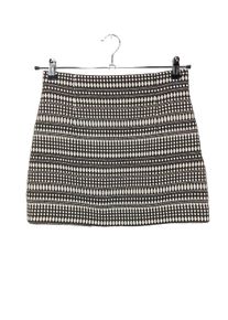 Zara Woman Rozkloszowana spódnica Damski, Rozmiar 38, biały