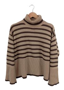 Totême toteme Sweter z golfem Damski, Rozmiar 36, beżowy