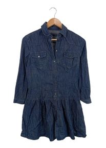Trussardi Jeansowa sukienka Damski, Rozmiar 32, niebieski, Bawełna