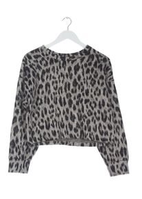 Bershka Sweter z dzianiny Damski, Rozmiar 36, jasnoszary