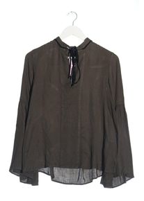 Mango Suit Koszulowa bluzka Damski, Rozmiar 36, brązowy