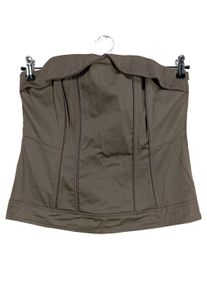 Véro Moda Vero Moda Top z dekoltem typu bandeau Damski, Rozmiar 42, jasnoszary