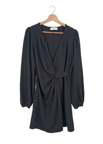 Axara Paris Kopertowa sukienka Damski, Rozmiar 40, czarny