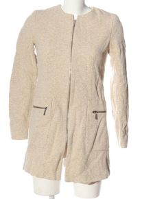 Zara Basic Płaszcz przejściowy Damski, Rozmiar 38, w kolorze białej wełny