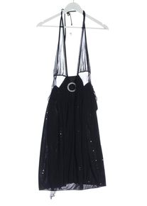 Melrose Sukienka z dekoltem typu halter Damski, Rozmiar 38, czarny