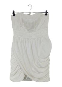 H&M H&M Sukienka koktajlowa Damski, Rozmiar 44, biały, Poliester