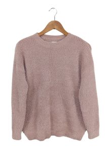 Sinsay Cienki sweter z dzianiny Damski, Rozmiar 34, różowy, Poliester