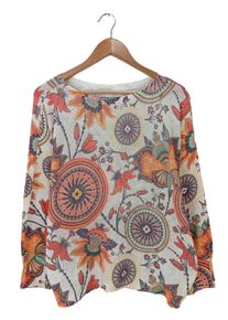 Backflash Cienki sweter z dzianiny Damski, Rozmiar 40, jasny pomarańczowy