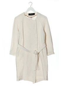 Zara Basic Płaszcz przejściowy Damski, Rozmiar 38, biały