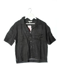H&M H&M Lniana bluzka Damski, Rozmiar 38, czarny, Len