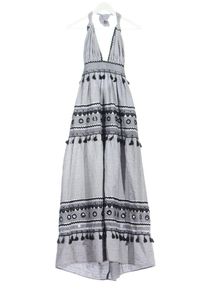 Dodo Bar Or Sukienka z dekoltem typu halter Damski, Rozmiar 36, czarny, Bawełna