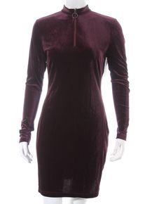 New Look Sukienka dresowa Damski, Rozmiar 36, purpurowy
