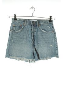 Zara Jeansowe szorty Damski, Rozmiar 36, niebieski, Bawełna