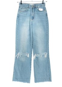 stradivarius Jeansy z wysokim stanem Damski, Rozmiar 36, niebieski