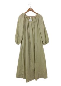 H&M H&M Sukienka z długim rękawem Damski, Rozmiar 38, khaki, Bawełna