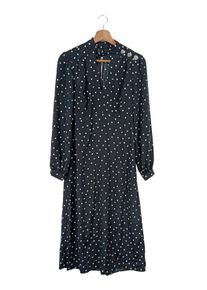 River Island Sukienka z długim rękawem Damski, Rozmiar 36, czarny, Poliester