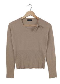 MAX & Co. Max & Co. Cienki sweter z dzianiny Damski, Rozmiar 36, beżowy