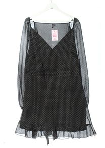 Véro Moda Vero Moda Sukienka z odcięciem pod biustem Damski, Rozmiar 52, czarny, Poliester