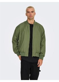 Only & Sons ONLY & SONS Bomberjack "Gavin" groen - 33% | Maat: S |