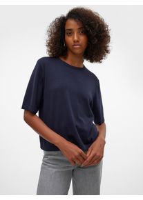Véro Moda Vero Moda Kurzarmpullover »VMSILJE 2/4 O-NCK OVERSIZE PULL GA NOOS«