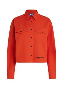 KARL LAGERFELD JEANS Veste mi-saison Femme rouge taille L