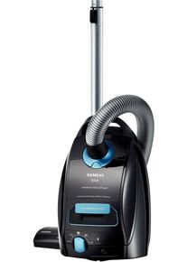 Siemens VSQ5X1230 Q5.0 Bodenstaubsauger Staubsauger 850 Watt 4 Liter HEPA Filter SilentClean schwarz