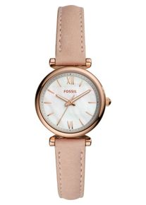 Fossil Uhr 'Carlie' Damen rosegold / altrosa / perlweiß Größe One Size