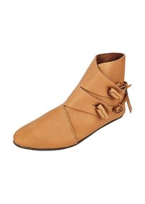 Half-Boots early medieval natural brown 43