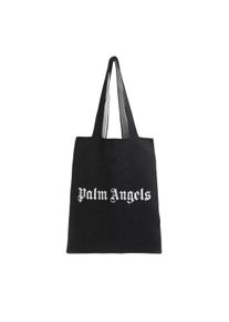 Palm Angels Sacs bandoulière, Pa Knit Shopper en blanc - Textile & Textile & Textile